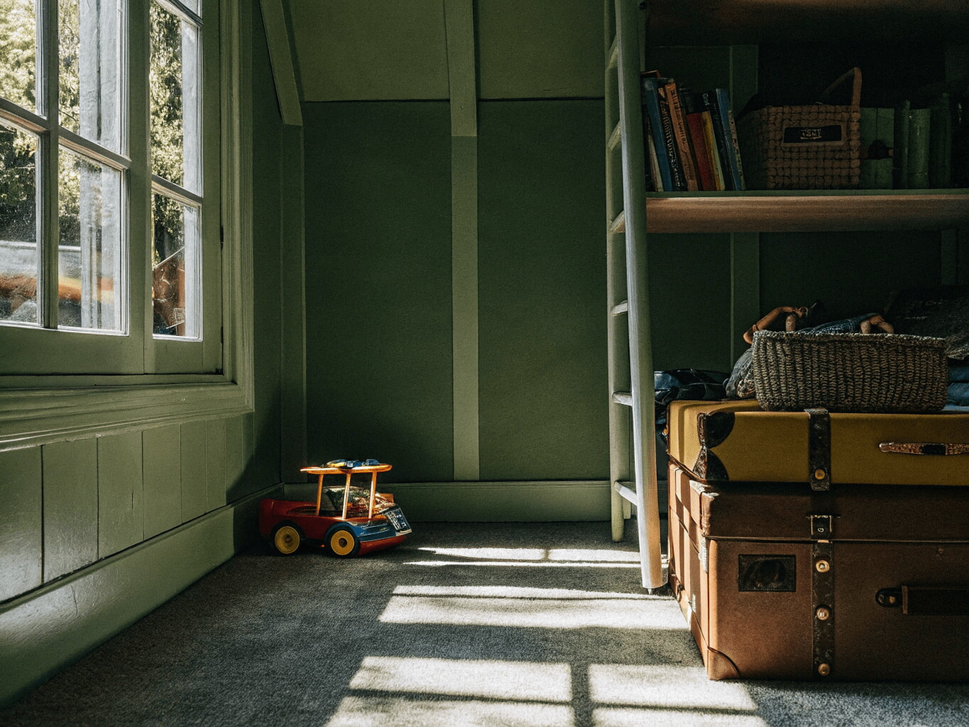 Cozy children's room in a Portuguese house