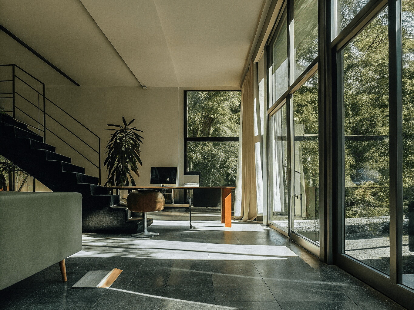 Modern office in Portugal