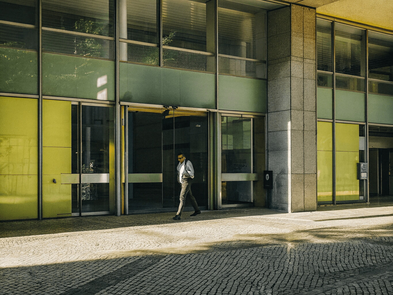 Bank building in Lisbon